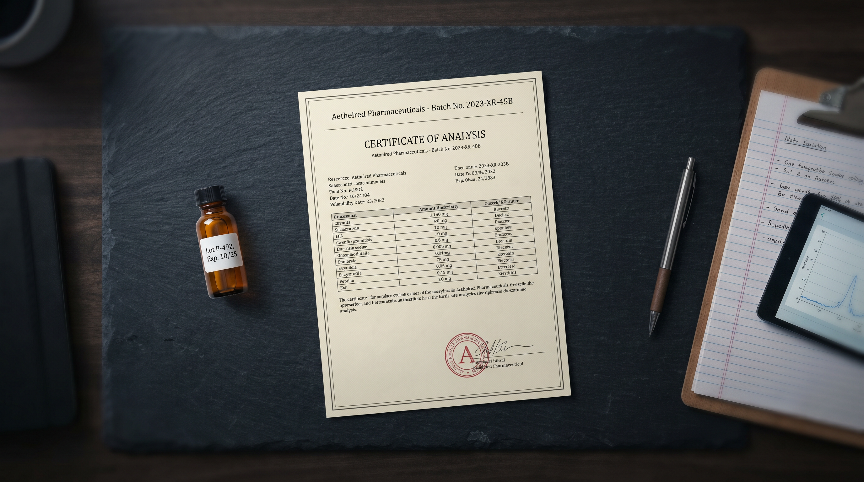 What a Certificate of Analysis Actually Tells You